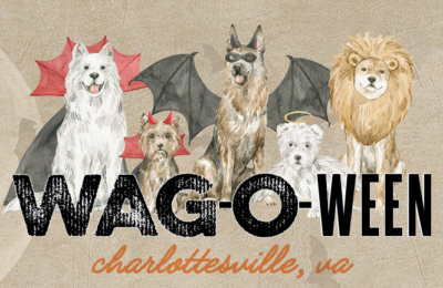 Wag-O-Ween Charlottesville Event Header