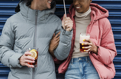 Rooftop Rain and Cocktails