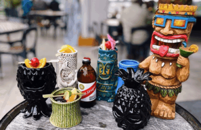 Tiki Cocktail Group Shot
